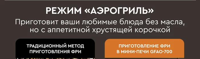 Мини-печь Gfgril GFAO-700
