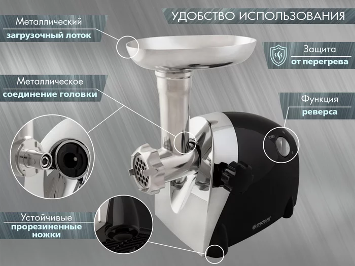 Электрическая мясорубка Endever Sigma-108
