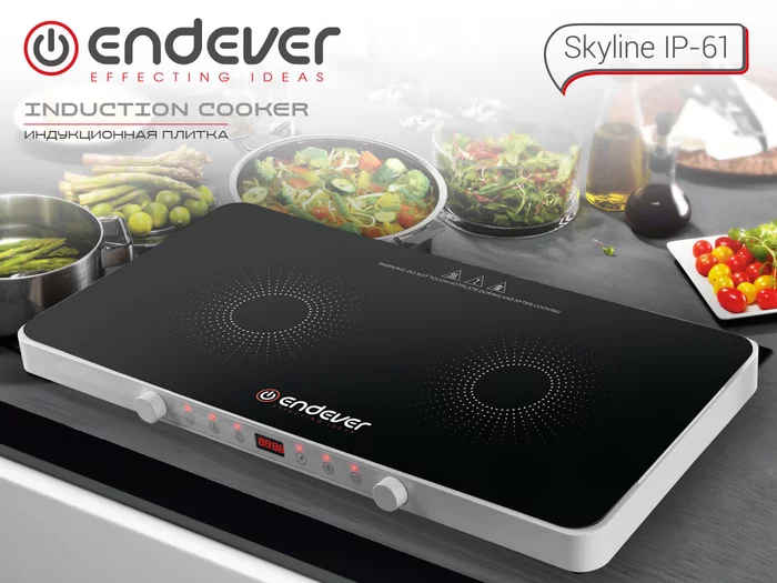 Индукционная плита Endever Skyline IP-61
