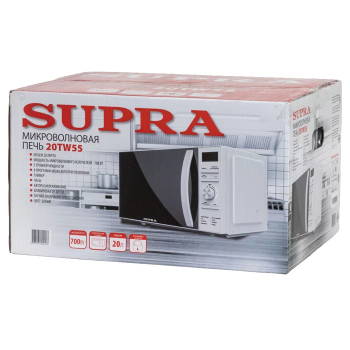 Микроволновая печь Supra 20TW55