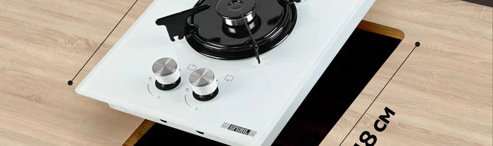 Варочная панель газовая встраиваемая Gfgril GF-HBG102W
