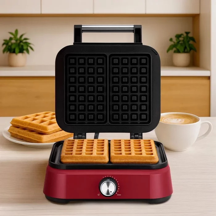 Вафельница для бельгийских вафель Kitfort КТ-4634