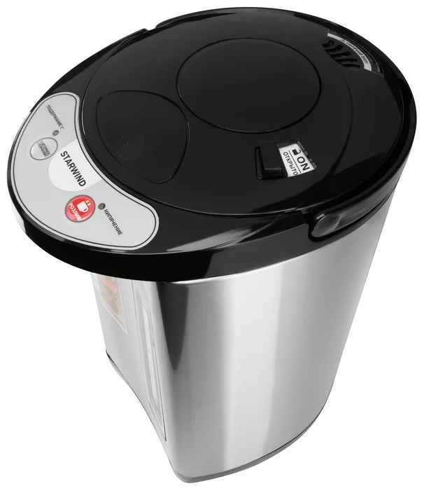 Термопот Starwind STP5401 6л. 800Вт черный/серебристый