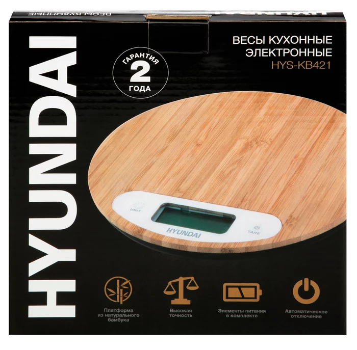 Весы кухонные электронные Hyundai HYS-KB421