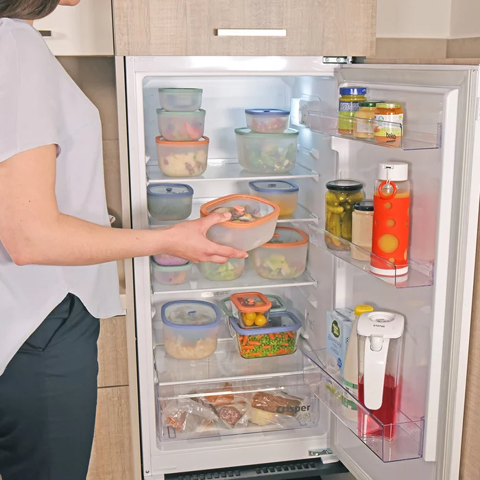 Контейнер вакуумный STATUS Fresko 14 mint