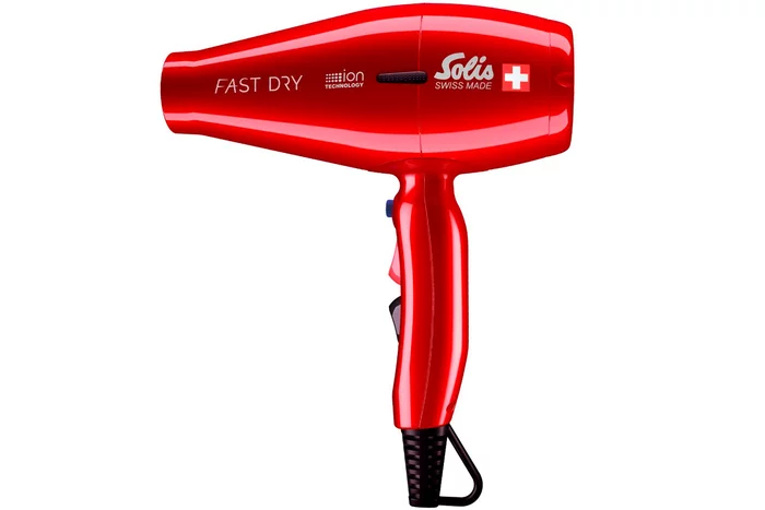 Фен Solis Fast Dry, red