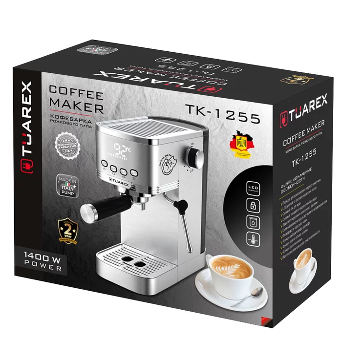 Кофеварка рожкового типа Tuarex TK-1255
