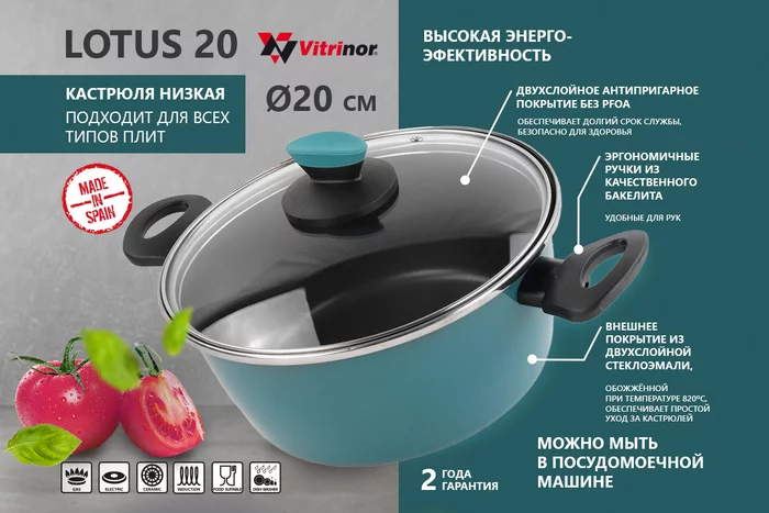 Кастрюли Vitrinor