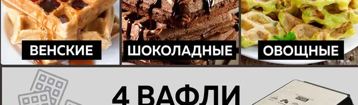 Электрическая вафельница Gfgril GFW-036