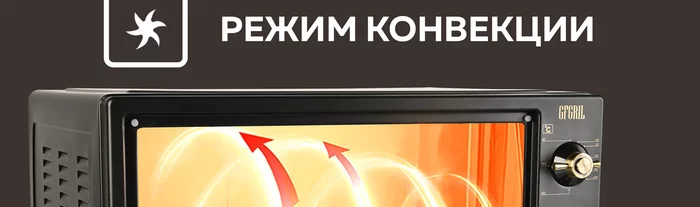 Мини-печь Gfgril GFO-42-black
