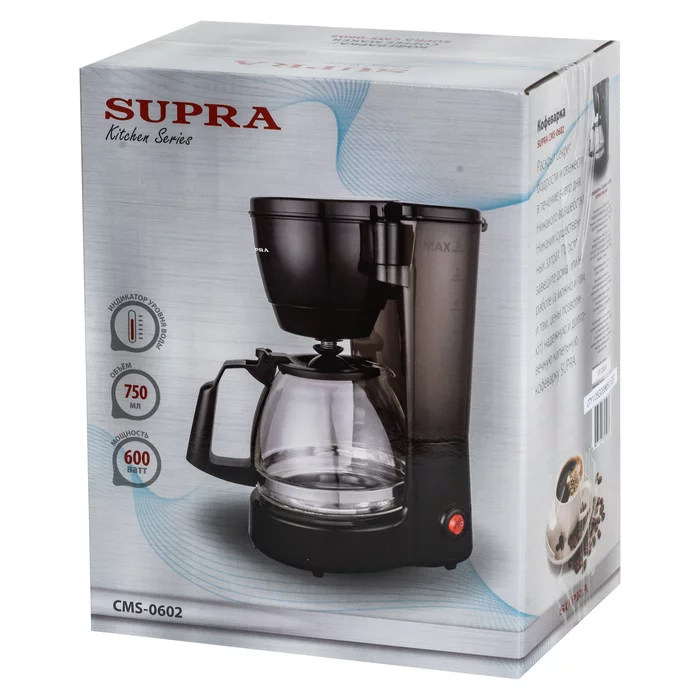 Капельная кофеварка Supra CMS-0602