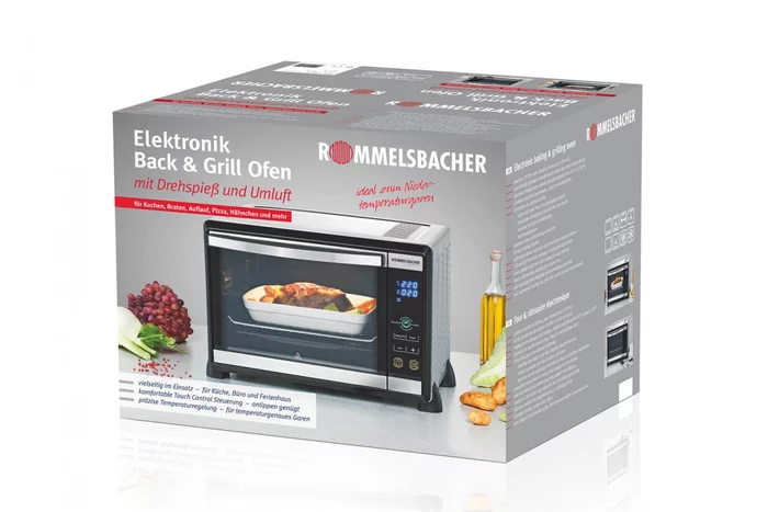 Печь Rommelsbacher BGE 1580/E