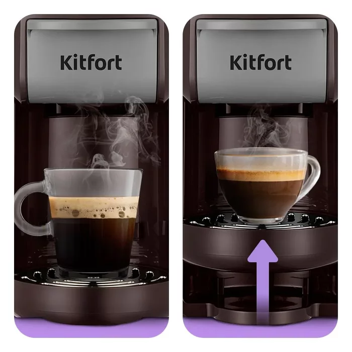 Кофеварка «3 в 1» Kitfort КТ-7656