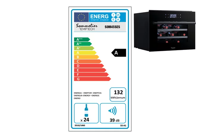 Винный шкаф Temptech SOM45SES