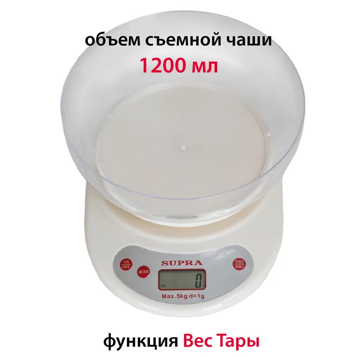 Кухонные весы Supra BSS-4515PB