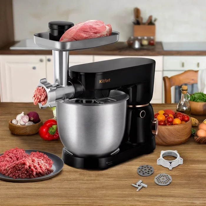 Планетарный миксер «2 в 1» Kitfort KT-4426