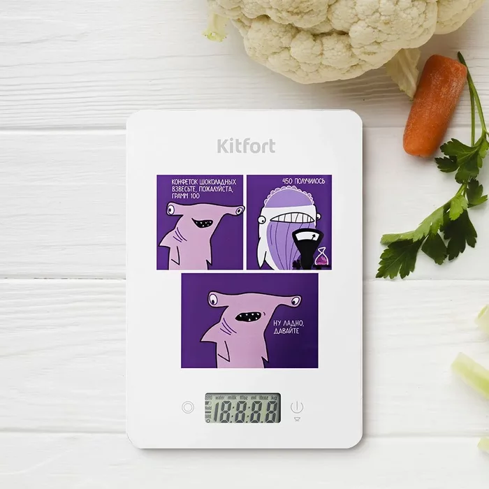 Кухонные весы Kitfort КТ-857-5