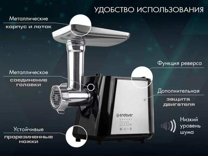 Электрическая мясорубка Endever Sigma-55