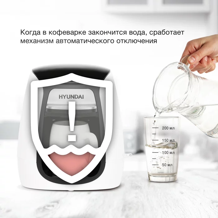 Кофеварка капельная Hyundai HYD-0102