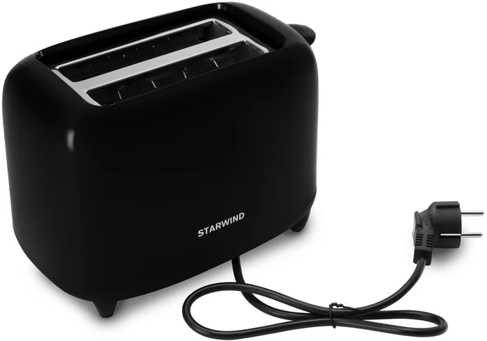 Тостер Starwind ST7002 700Вт черный