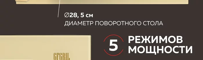 Микроволновая печь Gfgril GF-MWO2150BI
