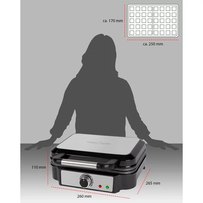 Вафельница ProfiCook PC-WA 1240