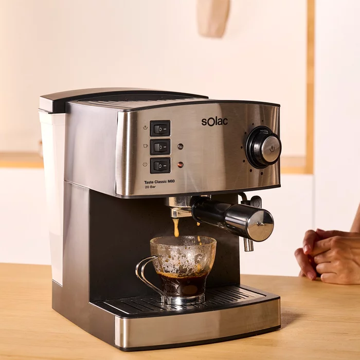 Кофеварка Solac Taste Classic M80 inox CE4483