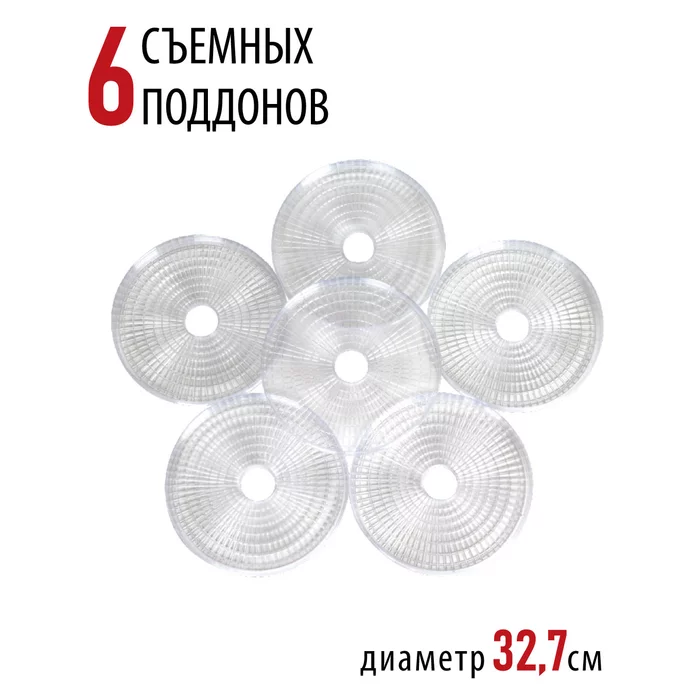 Сушилка для овощей и фруктов  Supra DFS-650