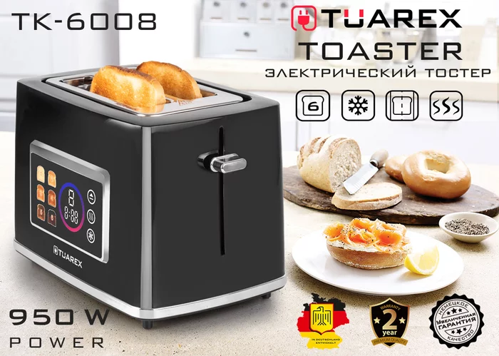 Тостер электрический Tuarex TK-6008