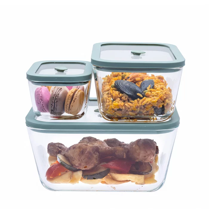 Набор вакуумных контейнеров STATUS Viva set 4 mint