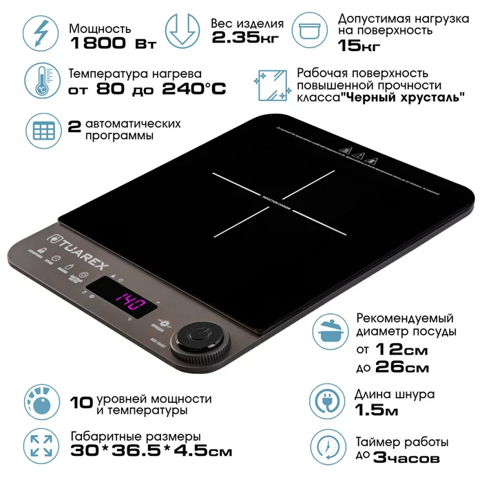 Индукционная плита Tuarex TK-2728