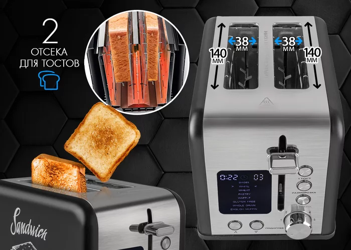 Тостер электрический Tuarex TK-6003