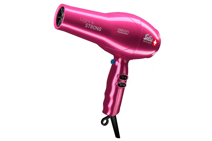 Фен Solis Light & Strong, pink