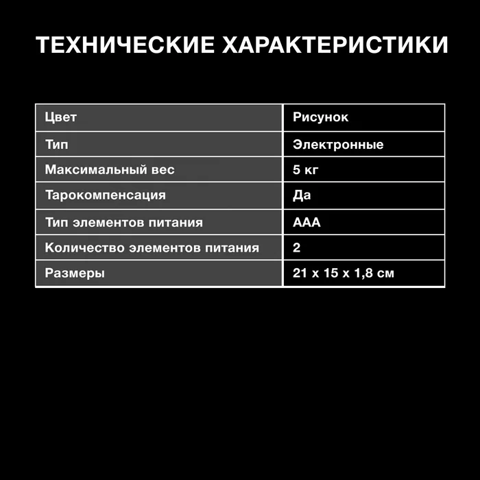 Весы кухонные электронные Hyundai HYS-KG211