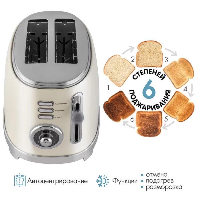 Электрический тостер Endever SkyLine ST-129