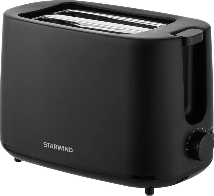 Тостер Starwind ST3106 750Вт черный