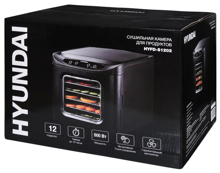 Сушка для фруктов и овощей Hyundai HYFD-S1202
