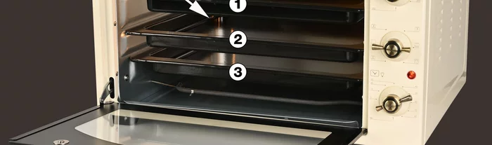 Мини-печь Gfgril GFO-42-beige