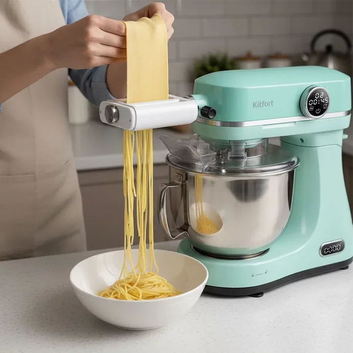 Цельнометаллический планетарный миксер Kitfort КТ-4413