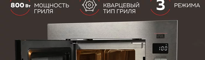 Микроволновая печь Gfgril GF-MWO2160BI