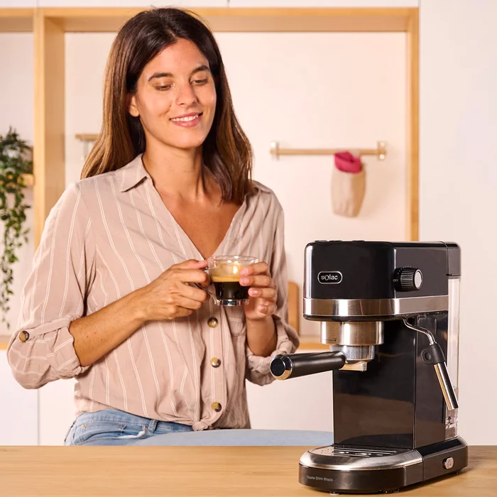 Кофеварка Solac Taste Slim Black CE4510