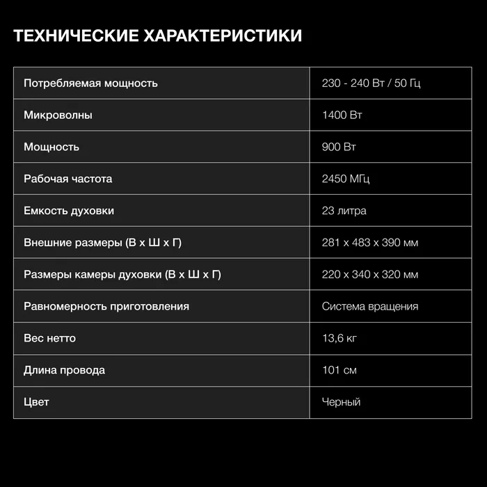Микроволновая Печь Hyundai HYM-D3028