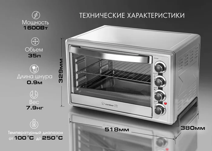 Печь Endever Danko-4037