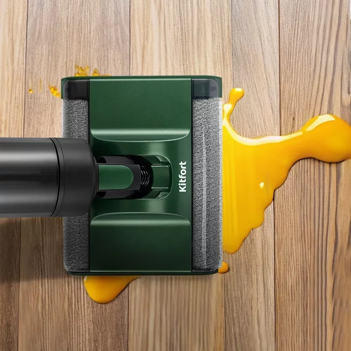 Вертикальный беспроводной моющий пылесос Kitfort КТ-5259