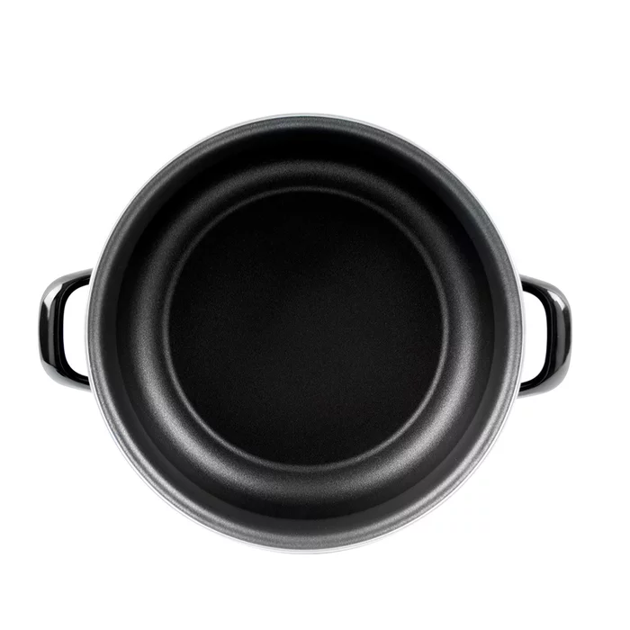 Кастрюля низкая Vitrinor Black 24