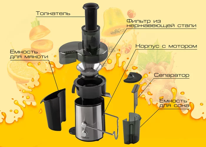 Электрическая соковыжималка Endever Sigma-80