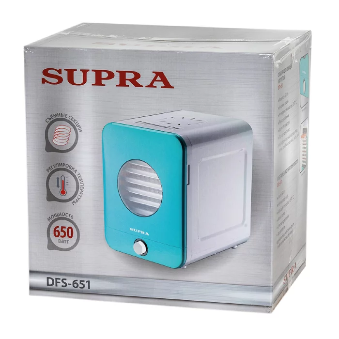 Сушилка для овощей и фруктов Supra DFS-651