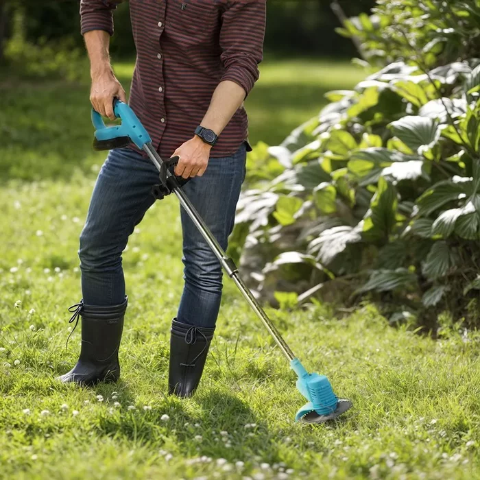 Аккумуляторный садовый триммер Kitfort КТ-4304