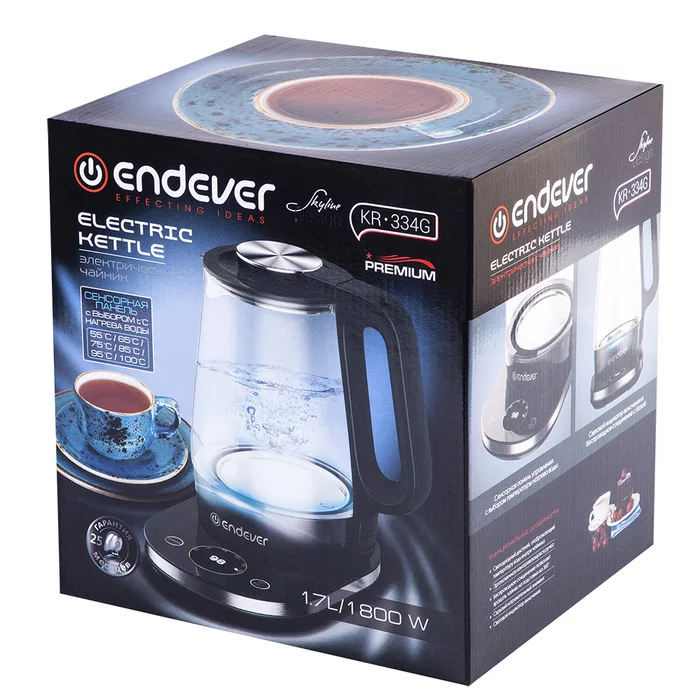 Электрический чайник Endever SkyLine KR-334G