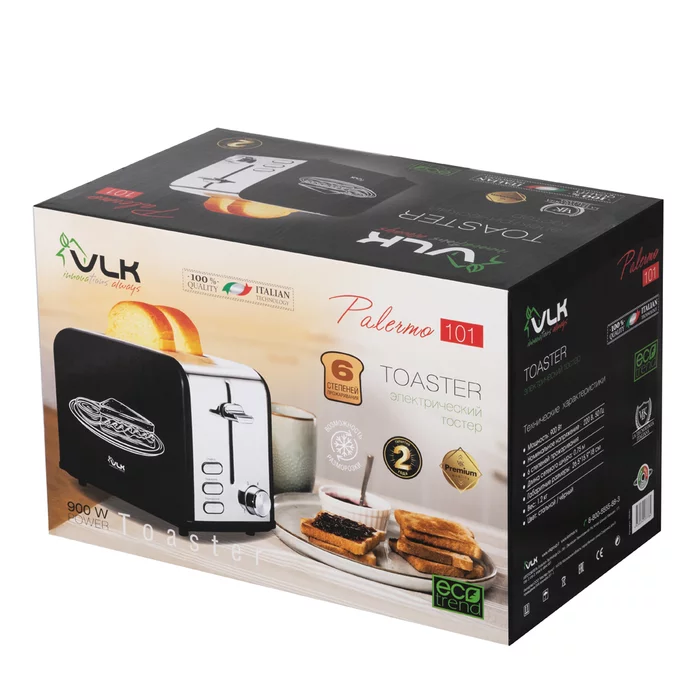 Электрический тостер VLK Palermo-101